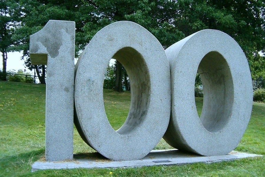 Vi firar 100-jubileum