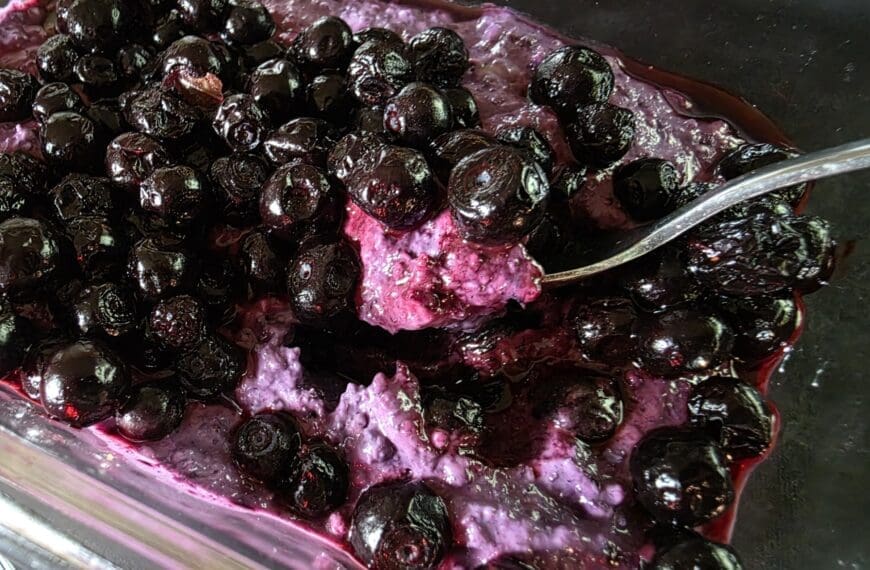 Havrefrutti med blåbär