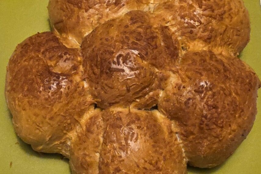 Brytbröd med parmesan i Airfryer